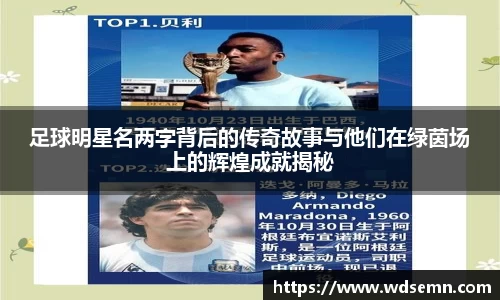 足球明星名两字背后的传奇故事与他们在绿茵场上的辉煌成就揭秘